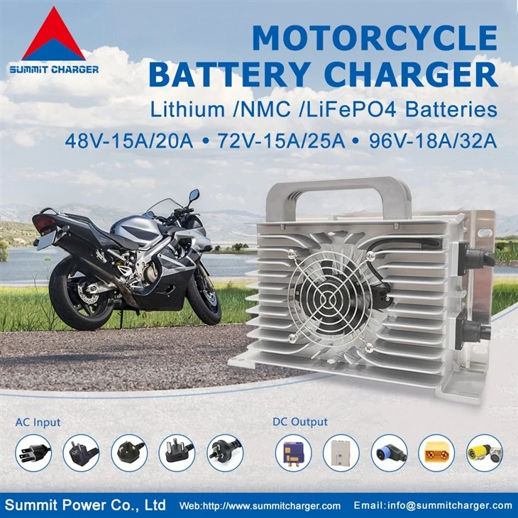 2kW Electric Motorcycle Battery Charger
